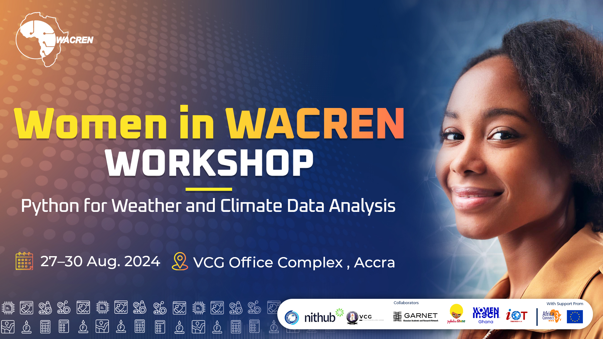 Women-In-WACREN 2024 - Python for Weather and Climate Data Analysis