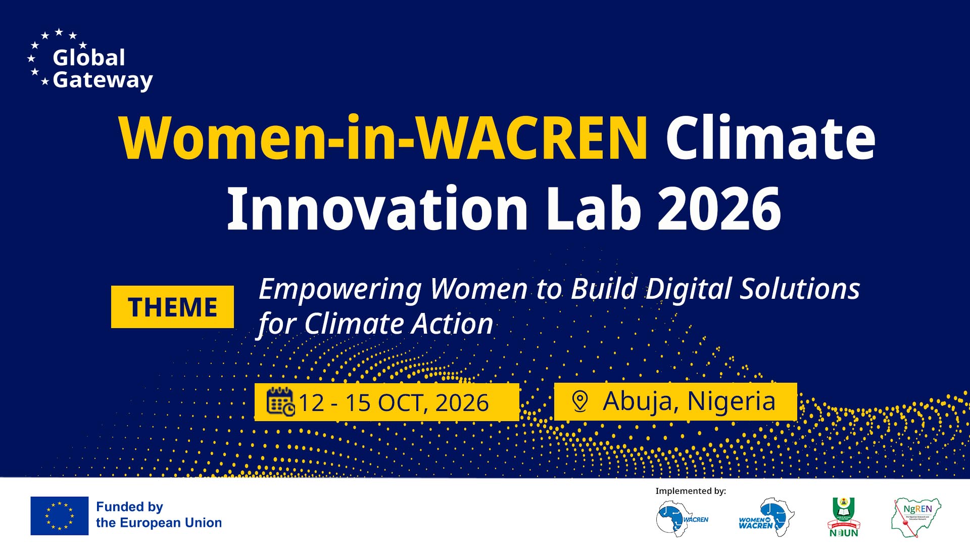 Women-In-WACREN Climate Innovation Lab 2026